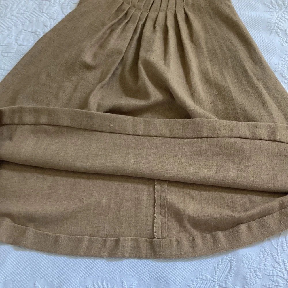 Vintage 70s dress prairie cottage core tiny floral print hippie boho size XS - Picture 10 of 14